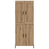 Highboard 2 pcs Artisan Oak Engineered Wood 3415894