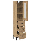 Highboard Artisan Oak 34.5 x 34 x 180 cm Engineered Wood 3416017