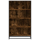 Bookcase Smoked Oak 80.5x35x139 cm Engineered Wood 3300847
