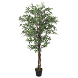 Artificial Maple Tree 672 Leaves 180 cm Green 359023