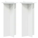 Plant Stand 2 pcs High Gloss White 40 x 40 x 80 cm 899703