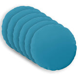 Throw Pillow 6 pcs HEERLEN Light Blue Dia. 60 cm Polyester 929810