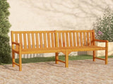 Garden benches 1-Seater 180 x 55.5 x 90 cm Solid Acacia Wood 316612