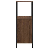 Bathroom Cabinet with Shelves Brown Oak 36x35x95 cm 861916