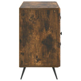 Sideboard Smoked Oak 89 x 34.5 x 60 cm Engineered Wood 895580