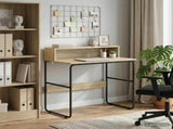 Desk with Storage Sonoma Oak 80 x 50 x 91 cm 8008021