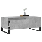 Coffee Table Concrete Grey 90x50x36.5 cm Engineered Wood 830816