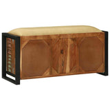 Bench Cabinet Multicolour 100 x 35 x 50 cm Solid Reclaim wood 4013618