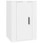 3 Piece TV Cabinet Set White Engineered Wood 3188502