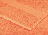Premium Towels SOLUND 4 pcs Orange 100x200 cm 600 gsm 137390