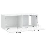 Wall-Mounted TV Cabinet White 78.5 x 31 x 30 cm Engineered Wood 898715