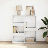 Book Cabinet/Room Divider White 100x33x115 cm 854508