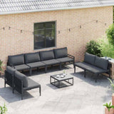 Garden Sofa Set Anthracite Steel 3378985