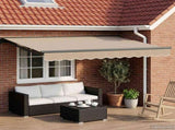 Manual Awning Frame with LEDs Beige and Anthracite 3 x 2 m 3420756