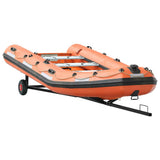 Boat Trailer Silver 302 x 107 x 42 cm Steel 42000850