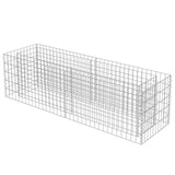 Gabion Raised Bed Galvanised Steel 180x50x50 cm 143559