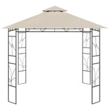 Gazebo 3x3x2.7 m Cream 160 g/m 313912