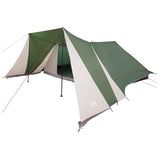 Tipi Tent with Roof Green 660 x 456 x 200 cm Taffeta 42000975