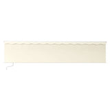 Manual Retractable Awning with Blind&LED 6x3m Cream 3069362