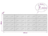Gabion with 3.5 mm Wire and 10x10 cm Mesh 400x10x200 cm 3463058