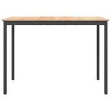Bar Table Natural 150 x 80 x 105 cm Solid Pine Wood 892809