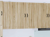 Wall Cabinet LUCCA Sonoma Oak 80 x 31 x 100 cm Engineered Wood 885147
