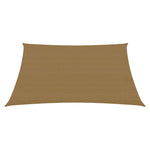 ZNTS Sunshade Sail 160 g/m² Taupe 5x5 m HDPE 311388