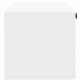 Wall-Mounted TV Cabinet High Gloss White 98 x 31 x 30 cm 898049