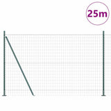 Welded Wire Fence with Concrete Base 25 x 1.2 m 3350850