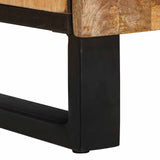 Highboard with Storage Brown 90 x 33 x 75 cm Solid Mango Wood 4018073