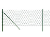 Chain Link Fence Green 0.8x25 m 153912