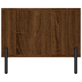 Coffee Table Brown Oak 102x50x40 cm Engineered Wood 829315