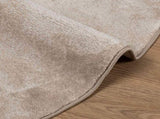 Area Rugs Round GALATI Beige 160 CM Polyester 42022815