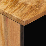 TV Cabinet with Drawer Brown 100 x 33 x 46 cm Solid Mango Wood 4018062