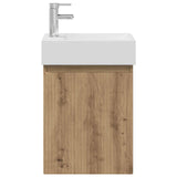 Bathroom Vanity Unit with Tap Artisan Oak 45.5 x 22.5 x 84 cm 889450