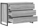 Sideboard Grey Sonoma 79 x 36 x 75.5 cm Engineered Wood 886597