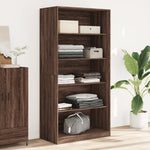 Wardrobe Brown Oak 100x50x200 cm Engineered Wood 3307735