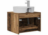 Wall-Mounted Sink Vanity Old Wood 49.5 x 44.5 x 65 cm 890300