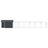 Bird Cage Anthracite 821.5 x 111 x 142 cm Galvanised Steel 3325150