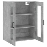 Wall Mounted Cabinet Concrete Grey 69.5x34x90 cm 828480