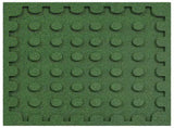 Fall Protection Tiles 12 pcs Green 50 x 50 cm Rubber 3444842