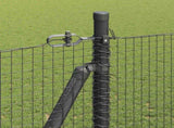 Welded Wire Fence with Concrete Base 10 x 1.5 m 3352532