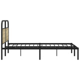 Bed Frame Without Mattress 160x200 cm Sonoma Oak Engineered Wood 4100261