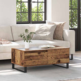 Coffee Table Old Wood 90 x 50 x 36.5 cm Engineered Wood 881678