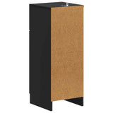 Bathroom Storage Cainet UTRECHT Black 30 x 31 x 77 cm 897706