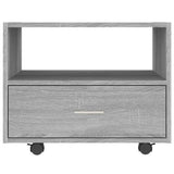 Coffee Table Grey Sonoma 55x55x40 cm Engineered Wood 816938