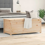 Storage Box 110x50x45.5 cm Solid Wood Pine 823539