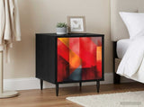 Bedside Cabinet HEESCH 2 pcs Black Oak 36 x 33 x 51 cm 8007248