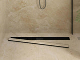 2 in 1 Shower Drain Black 90 cm Stainless Steel 304 42015947