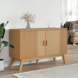 Sideboard OLDEN Brown 114x43x73.5 cm Solid Wood Pine 358609